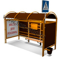 Павильон с рекламным блоком ГАм-р